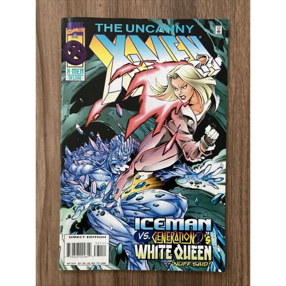 Uncanny X-Men: No. 331, 332, 335, & 339. Marvel Comics (1996) Onslaught, Iceman - Picture 5 of 8